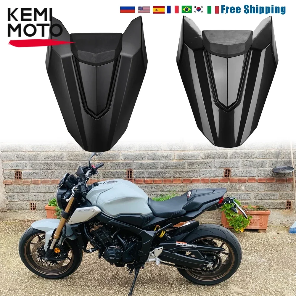Rear Seat Cover For Honda CBR650R CB650R 2019-2023 Motorcycle Rear Passenger Pillion Fairing Seats Cowl cb 650r cbr 650r Parts