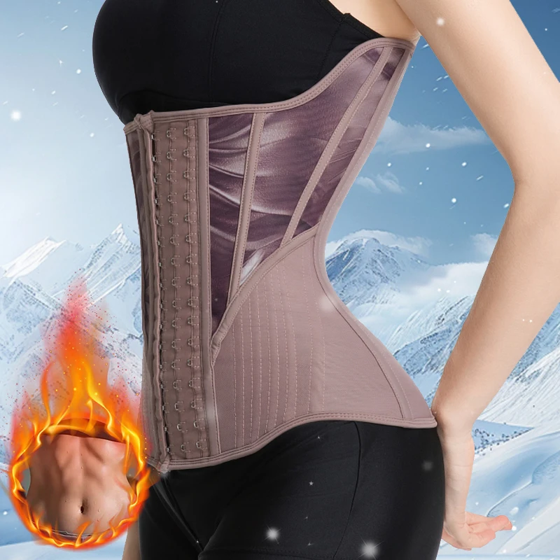 Women's Tummy Contorl Underbust Sport Girdle Cincher Hourglass Waist Trainer Body Shaper Corset For Weight Loss