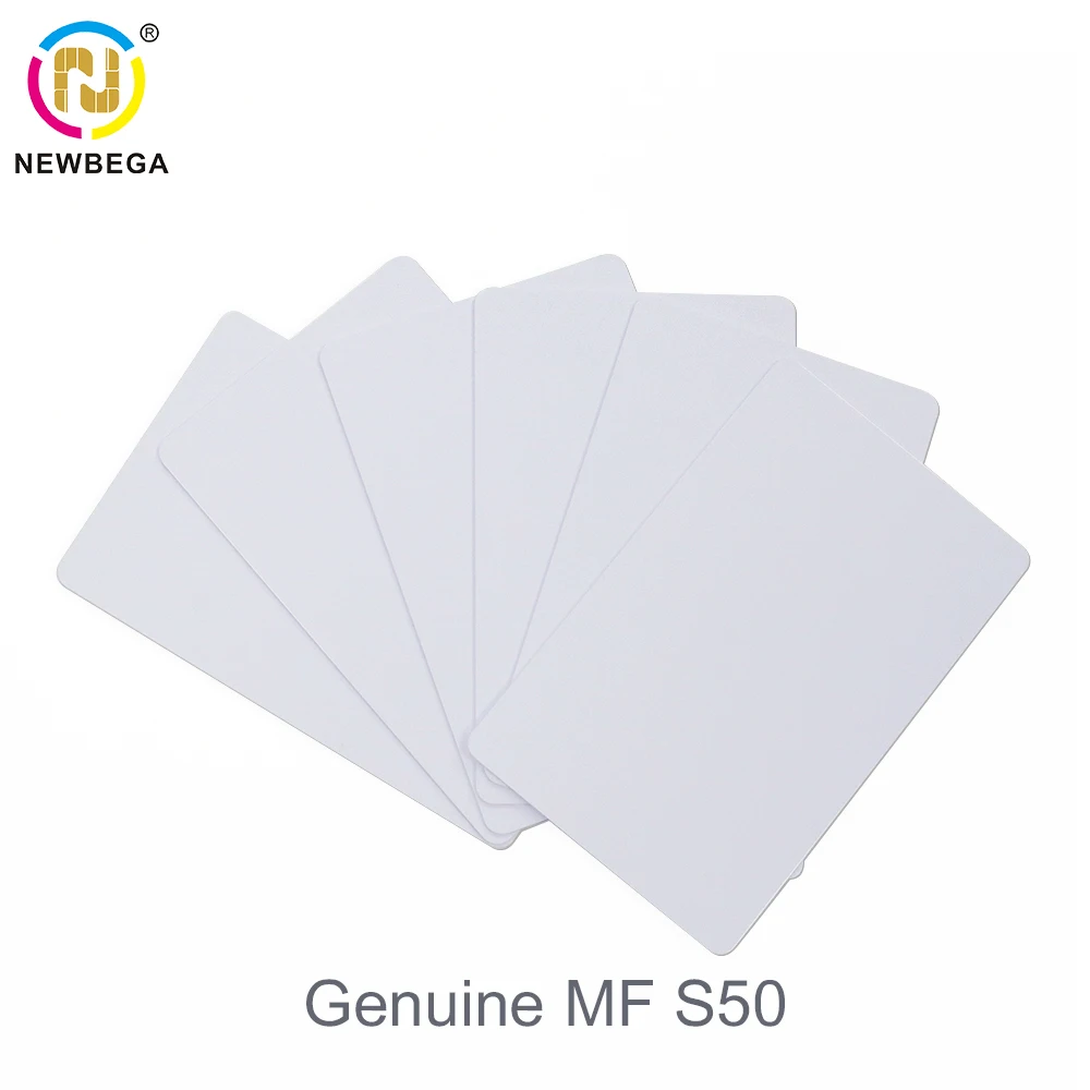 10PCS Genuine MF S50/S70 13.56Mhz M1 IC Cards ISO14443A 1k/4K Proximity Smart Card For RFID Access Control System