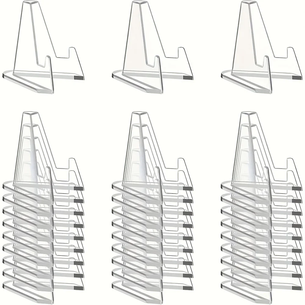 Acrylic Clear Display Stand Graded PSA Sports Card Slabs Case Commemorative Coin Holder Display Rack For Collection Coin