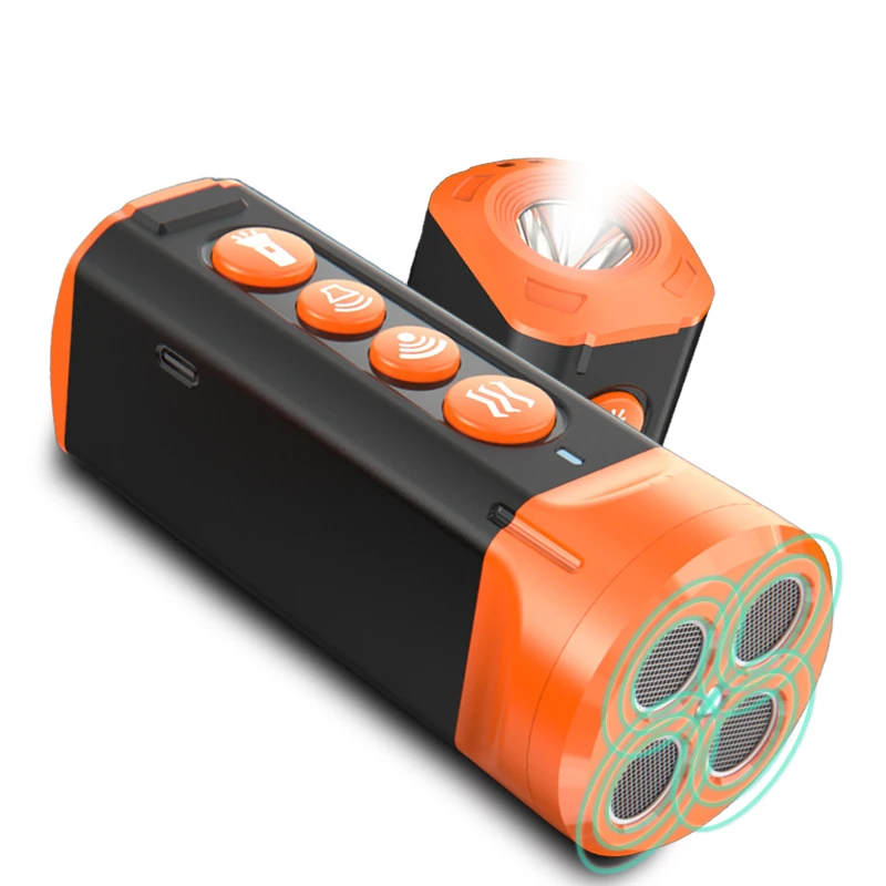 Dog Repeller Training Device Ultrasonic Handheld Anti-barking Deterrent Device Dog Training Device Repel Animals Pets Trainer