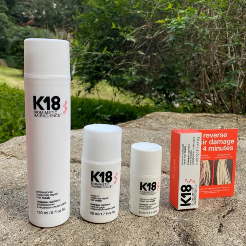 K18 Leave-In Molecular Repair Hair Mask Deep Conditioning Keratin Treatment Soften Hair Smoothing Healthy Hair Care 50ml 150ml