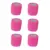 6 Neon Pink