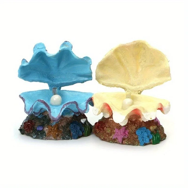 1PC Aquarium Pearl Shell Air Bubble Stone Fish Tank Decoration Oxygen Pump Air Pump Drive Ornament