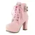 Pink Ankle Boots