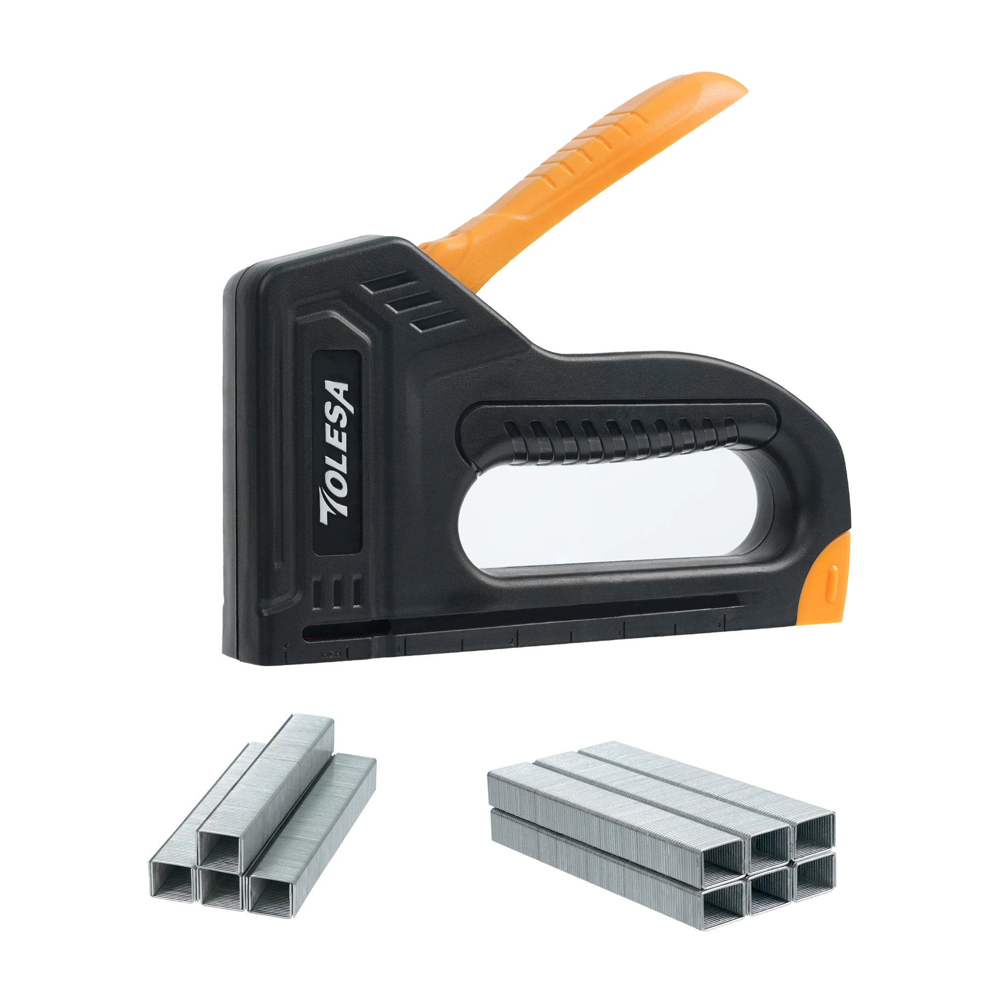 TOLESA Light Duty Staple Gun for Wood Upholstery Staple Gun with 1200PCS Staples Fabric Stapler Gun for Crafts DIY Decoration