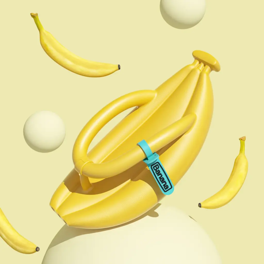 Banana design Flip Flops for Women Men Summer Novelty Slippers Thick Sole Platform Non-Slip Sandals Bathroom Couple Shoes