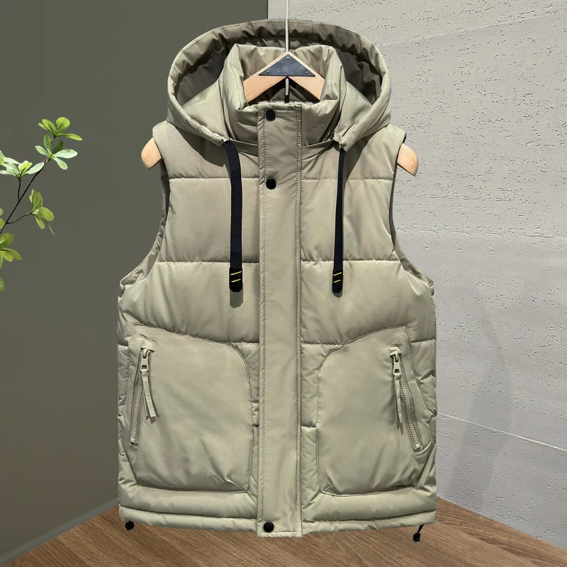 Cotton jacket New autumn-winter style fashionable student youth thick cardigan, blazer backless shirt coat for men large size