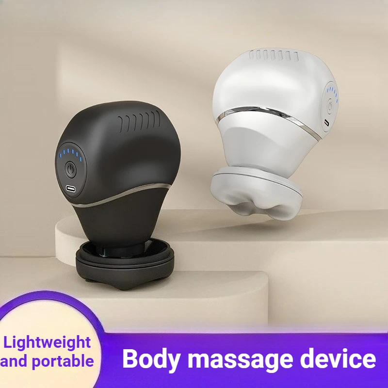 Lightweight Rotating Vibration Massager Multifunctional Durable Whole Body Fascia Gun Massagers Portable Electronic Massager