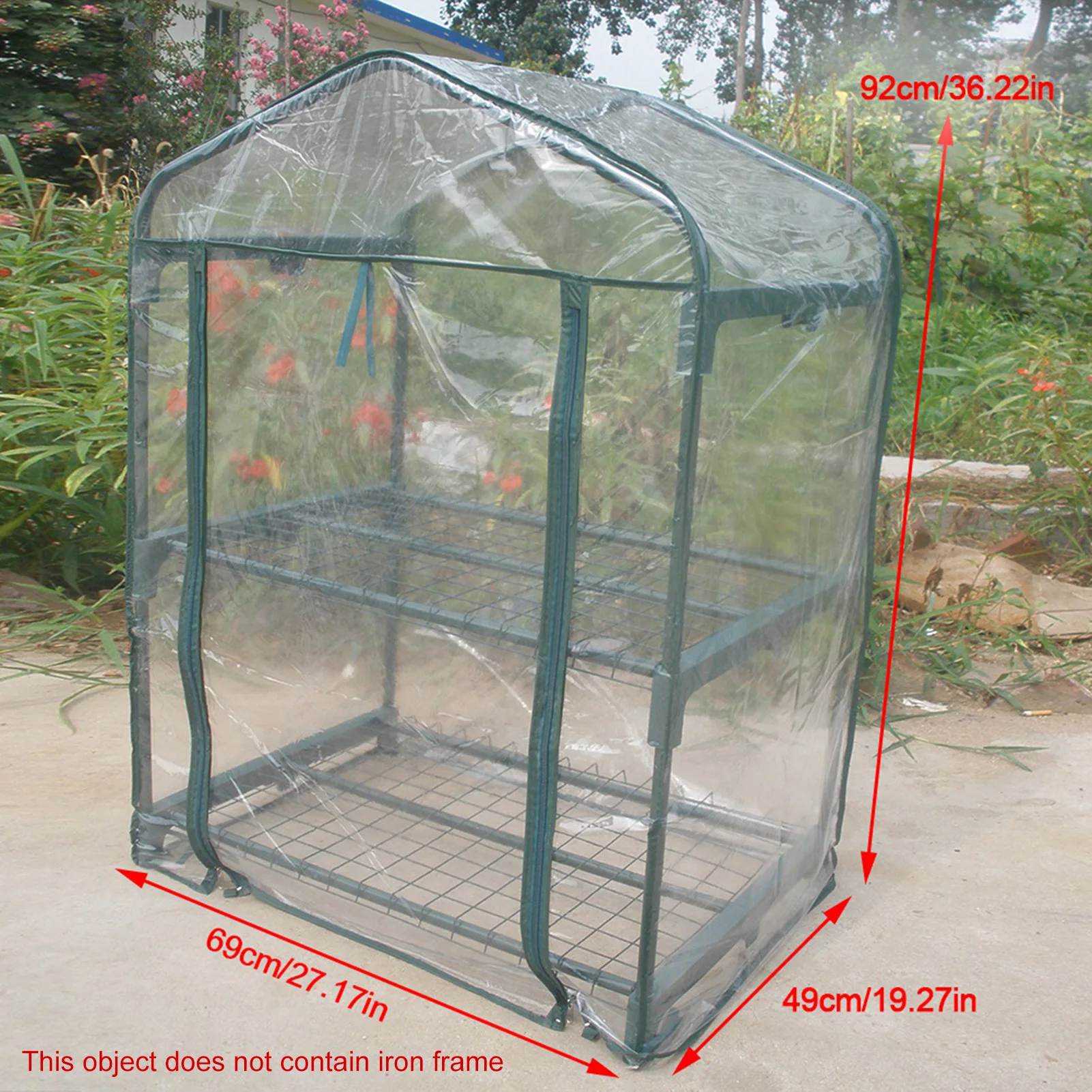 Garden House Mini Portable Garden Green House Warm Greenhouse Flower Plants Gardening Outdoor Warm Greenhouse Warm Garden House