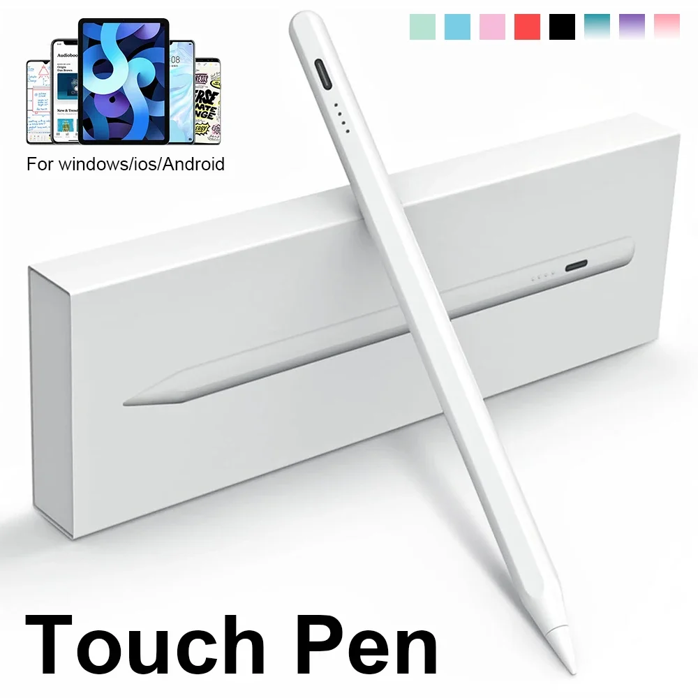 Stylus Pens For Samsung Galaxy Tab A9 A9+ S9FE S9+S8+S7+S7FE S6lite A7 A8 A7lite Rechargeable Tilt Touch Pen For Xiaomi Android