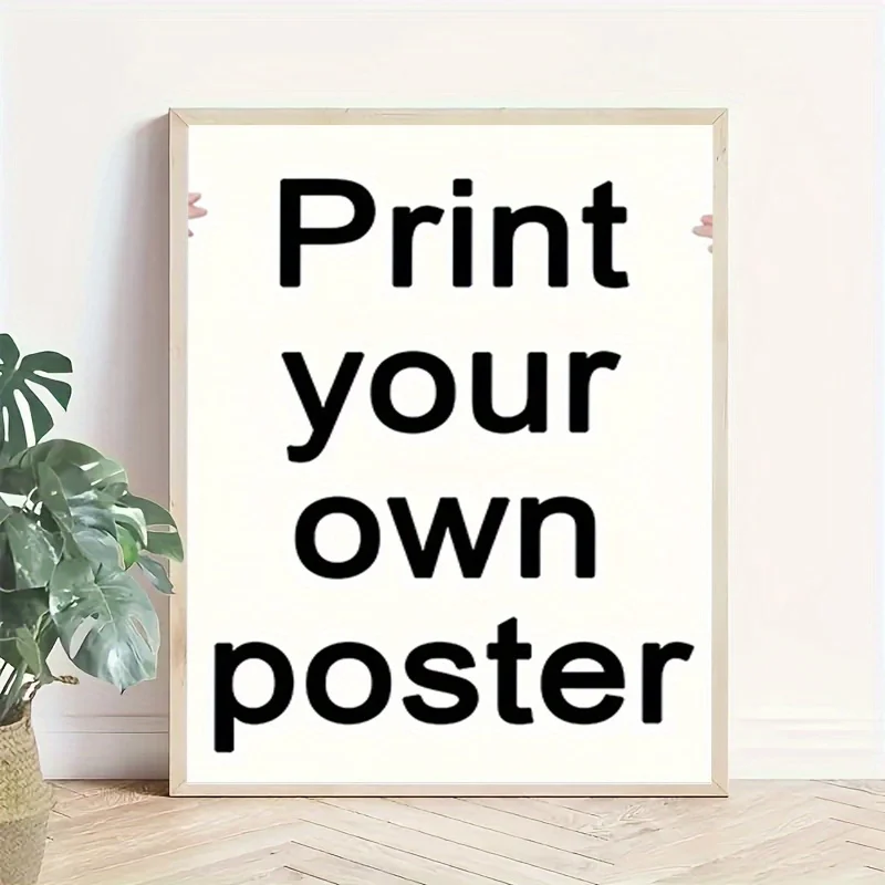 Personalized Custom Canvas Printing Photo Poster for Family Life Pets Weddings Birthdays Wall Art Home Decor Gifts