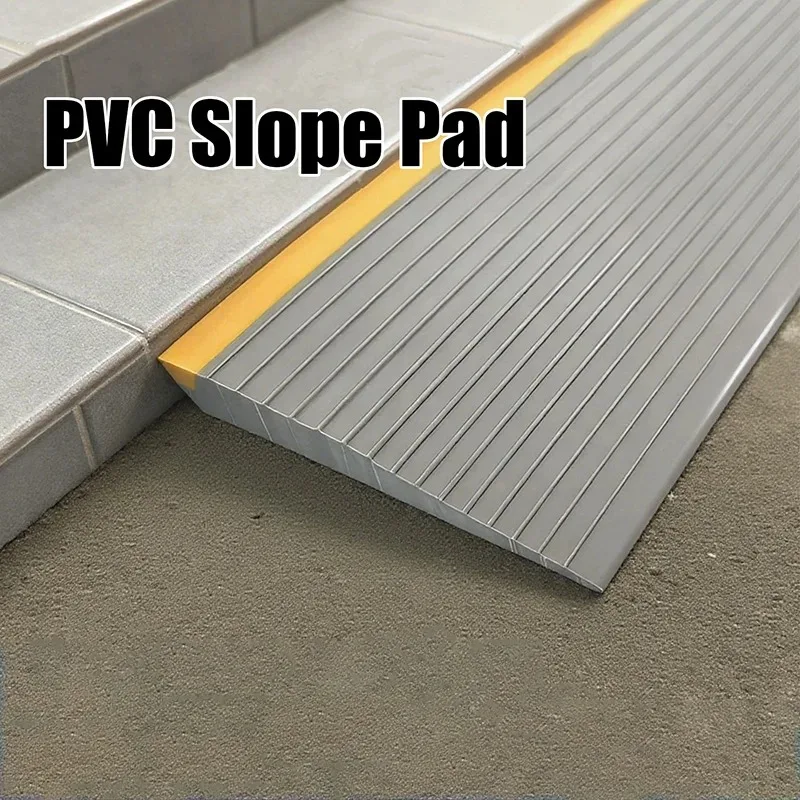 1pc 0.9m/35.43in Multi Purpose Ramp Mat Door Threshold Ramp Self Adhesive Durable Non Slip Suitable for Robotic Home Accessories