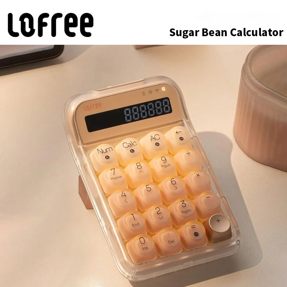 Lofree DOT Foundation Wireless Mechanical Numeric Keyboard Bluetooth Stylish Girls High-Looking Computer External Calculator