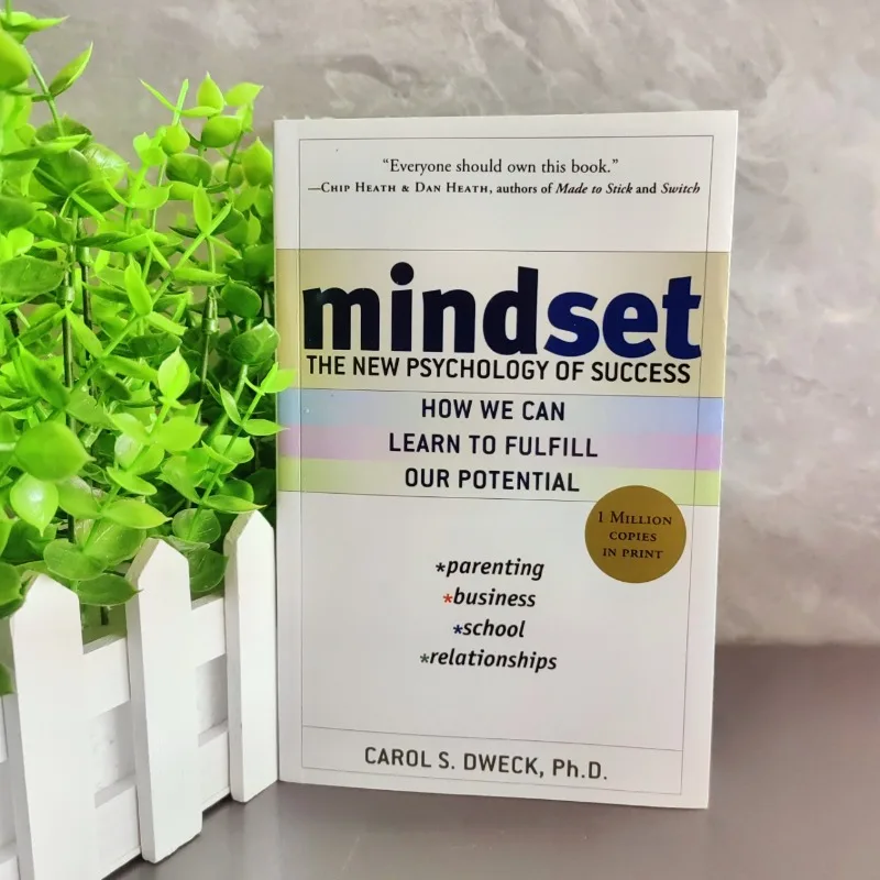 Mindset:The New Psychology of Success by Carol S.Dweck-Growth Mindset English Book for Self-Help,Personal Development & Business