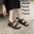 Black sandals