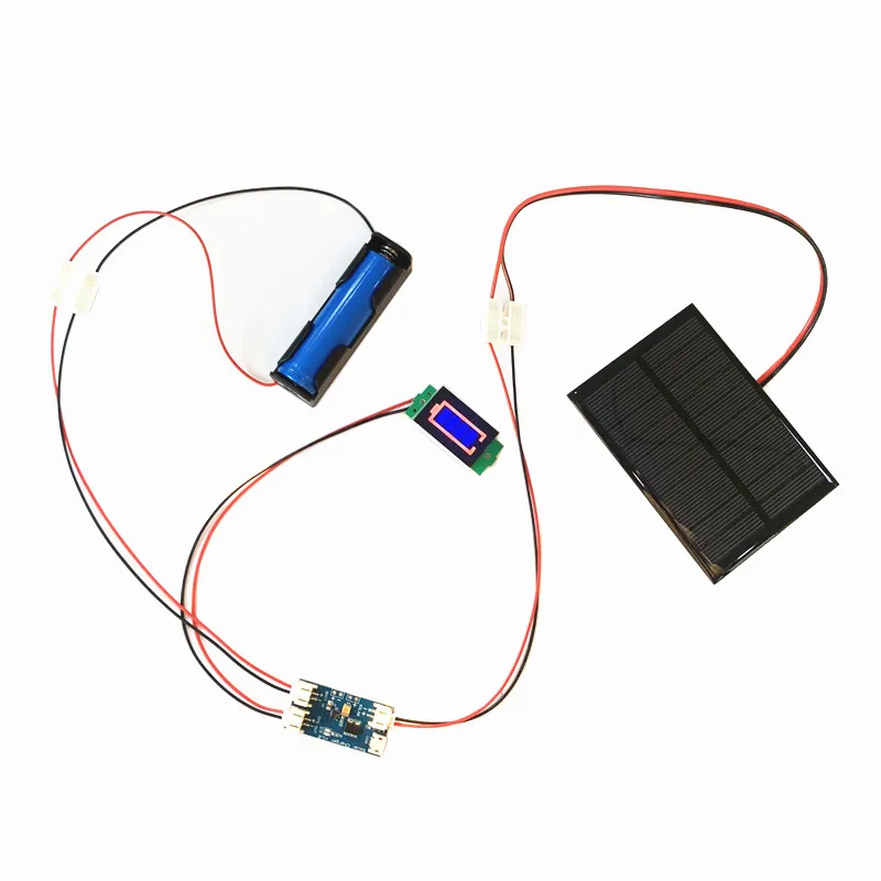 Mini Mono 80*45mm Solar Panel 5V 60MA for Mini solar panel Mini solar lipo charger CN3065 DIYKIT 1S battery holder /display