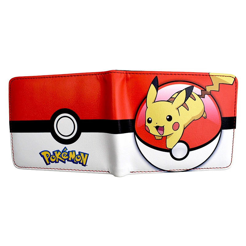 Potdemiel Cartoon Wallet Pikachu PU Fashion Short Purse