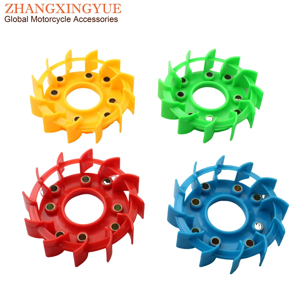Scooter Moped Performance Turbo Cooling Fan For GY6 50cc 125cc 150cc 139QMB 152QMI 157QMJ 4T Engine Parts