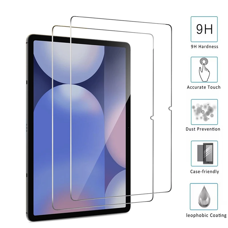 1pc Clear Tempered Glass For Samsung Galaxy Tab A8 A9 Plus S6 Lite S7 S8 S9 FE Plus 10.4 10.5 10.9 11 12.4 Inch Screen Protector