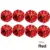 8Pcs red