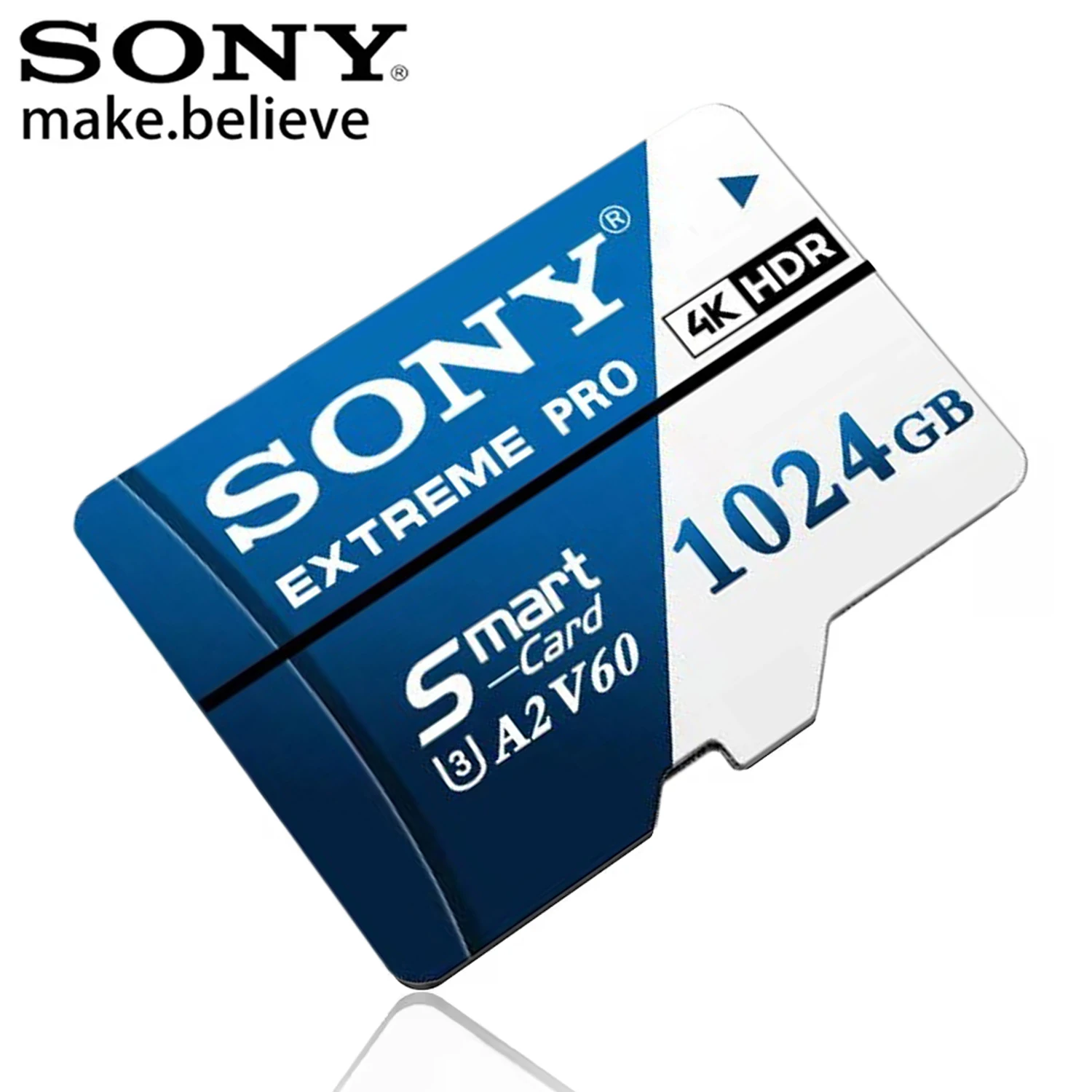 Sony Micro SD Card 1TB 512GB 256GB 128GB Memory Card High Speed Mini TF Card C10 U3 A2 for Drone Surveillance Device Mobile TV