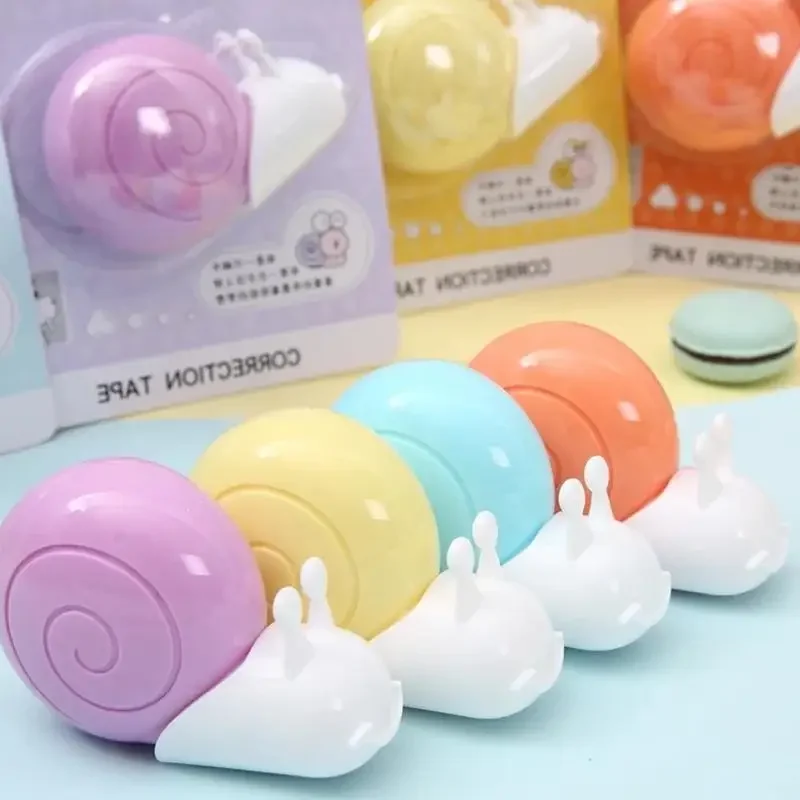Small Animal Correction Tape Cute Snails Stationery School Office Supplies 6 Meters Long Kids Gift