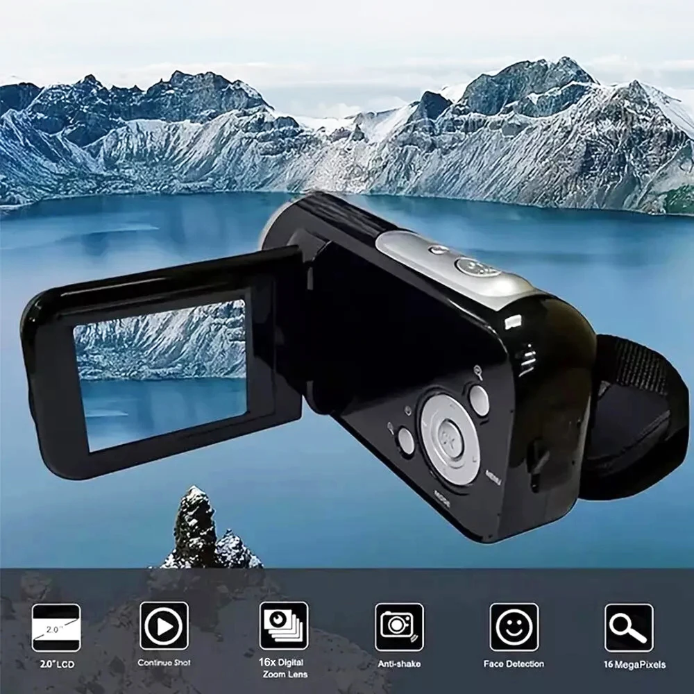 2026HD Camera 1080P 16MP Digital Camera Recorder HD Video Camcorder