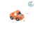 Small Truck Orange