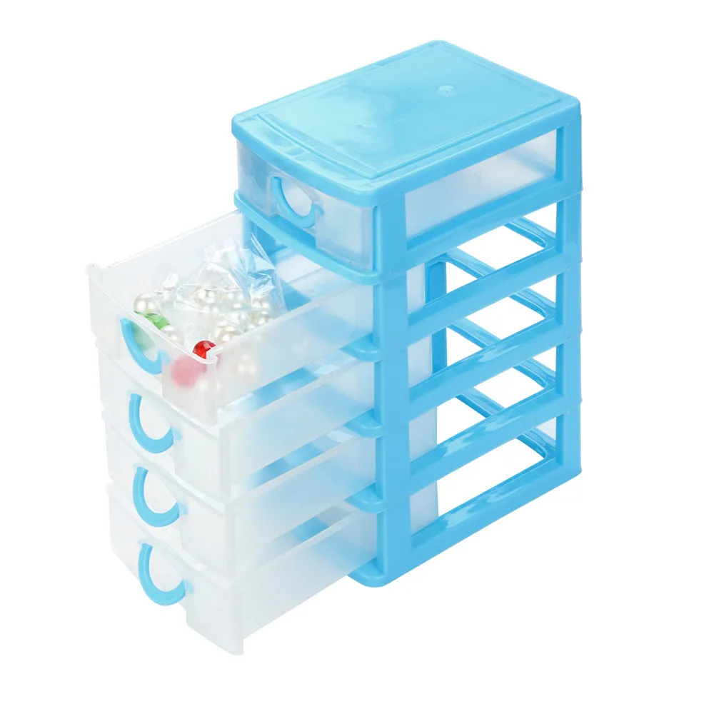 Selling Durable Plastic Mini Desktop Drawer Sundries Case Small Objects Jewelry Newest Makeup Organizer Storage Container