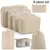8pcs Set Beige