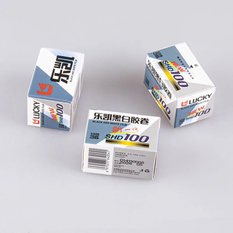 135 Film LUCKY ISO100 35mm Film Black and White LUCKY SHD100 36 Exposures Negative Film 1-10 Rolls For Kodak M35/H35Film Camera