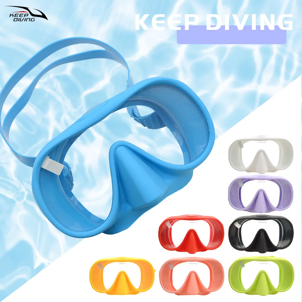 1 PCS Diving Mask Scuba Free Diving Snorkeling Mask goggles Professional underwater Fishing Equipment Suit Adult Anti-fog
