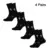 4 Pairs Black