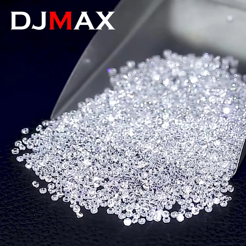 [ Full Size 0.7mm-20mm ] Wholesale 1CT Small Size Loose Moissanites Stones D Color VVS1 Gemstone Lab Grown Moissanite Diamonds