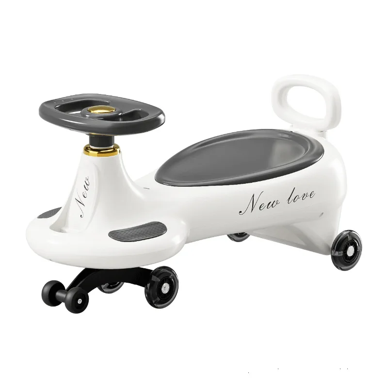 Children's Twisting Car Anti-Tip Swinging Silent Sliding Board Suitable For Boys And Girls Aged 1-8 Adults Can Sit On It