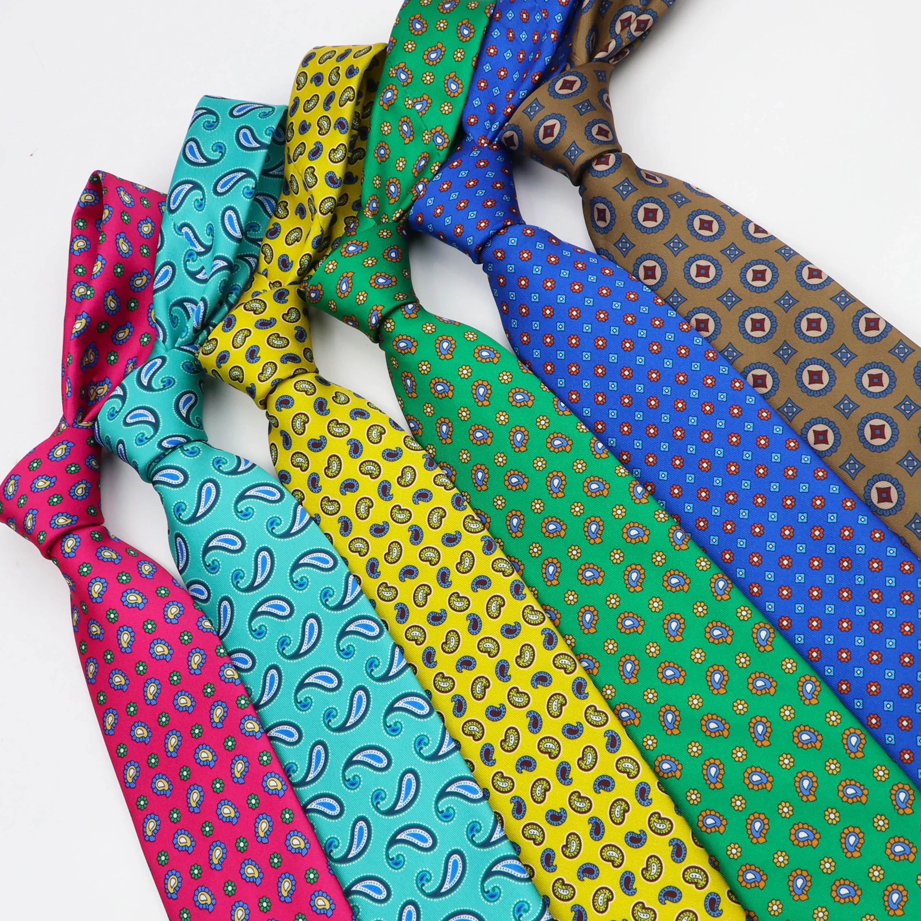 7.5 CM Men's Advanced Classic Suit Wedding Tie Fashionable Retro Style Tie 100% Micro Fiber