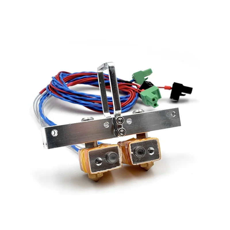 1set FLASHFORGE Creator Pro dual Extruder Assembly Full Kit for Flashforge 3D Printer Hotend Spare Parts