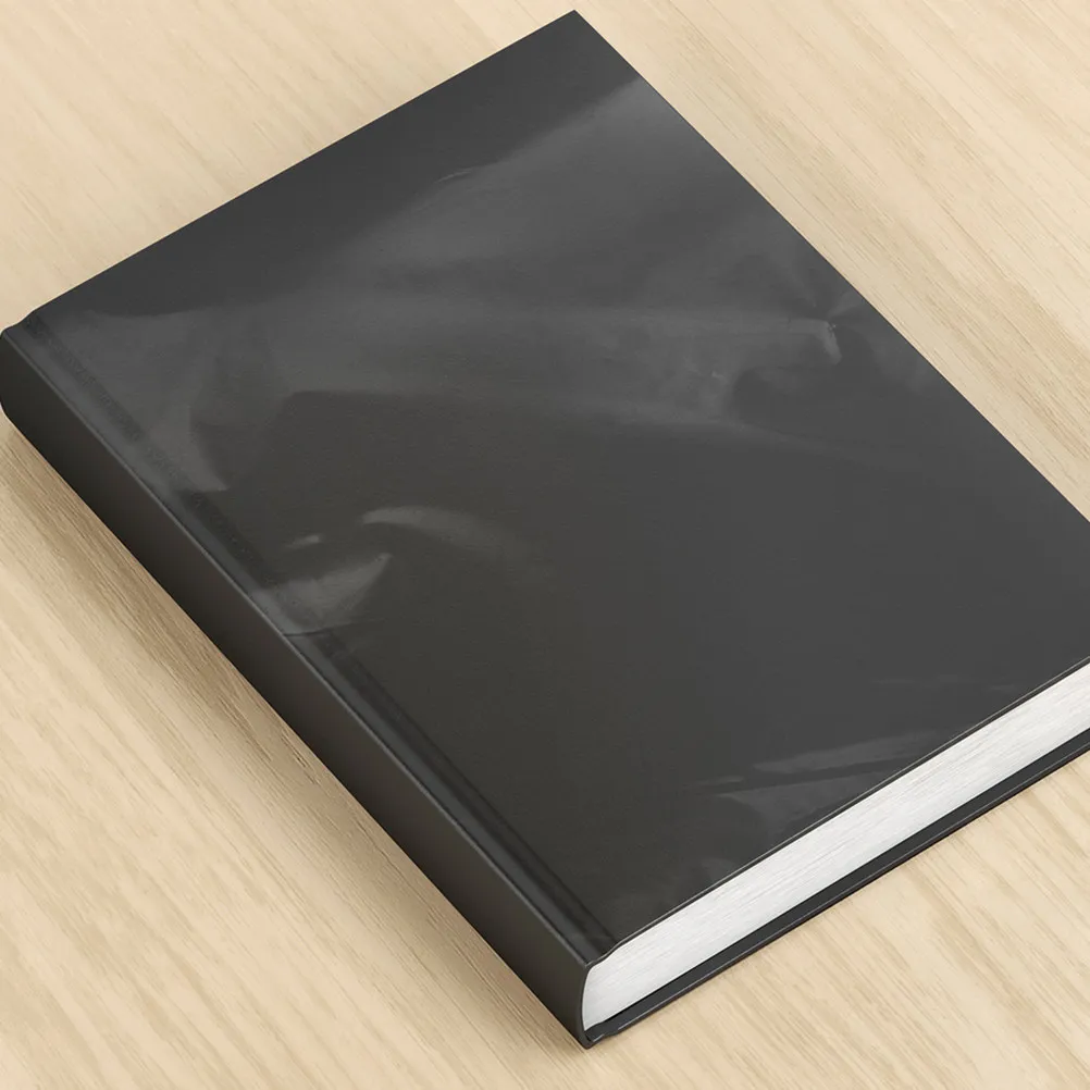 Plastic Clear Book Cover Roll Self-Adhesive Transparent Protective Sleeve for Textbooks Students Teachers Libraries DIY Cuttable