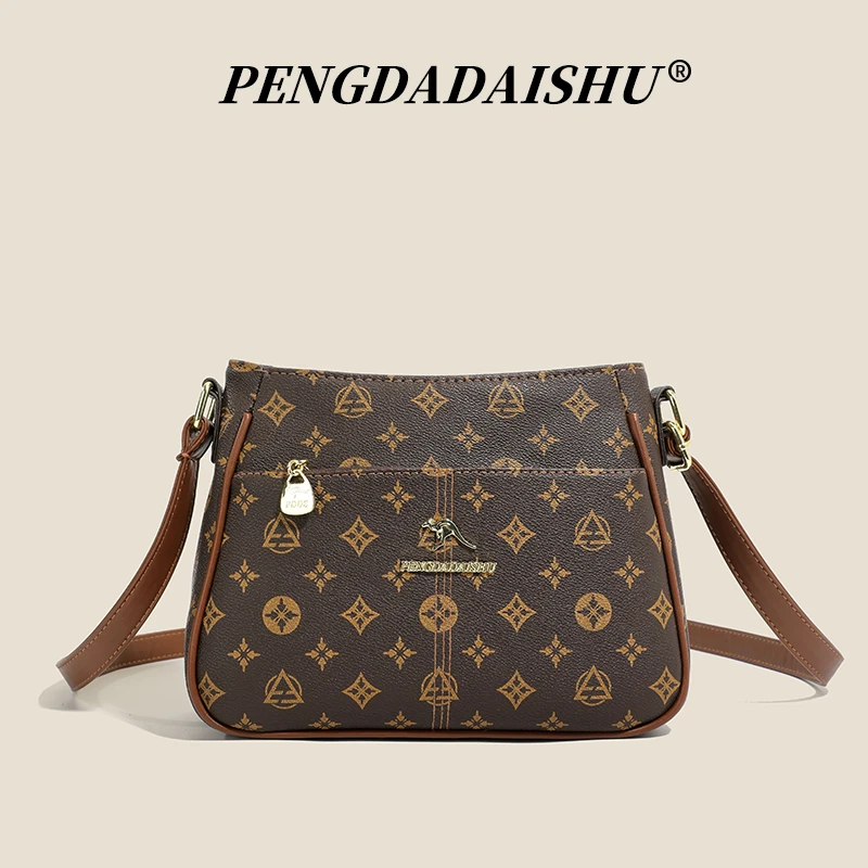 New high-end stylish women's bag, trendy niche pillow bag, fashionable Boston bag, single-shoulder crossbody for women