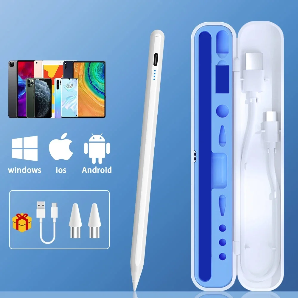 Universal Stylus Pen For Tablet Touch Pen Cover for iPad Pencil Huawei Lenovo Samsung Xiaomi Redmi Honor Oppo Vivo With Box