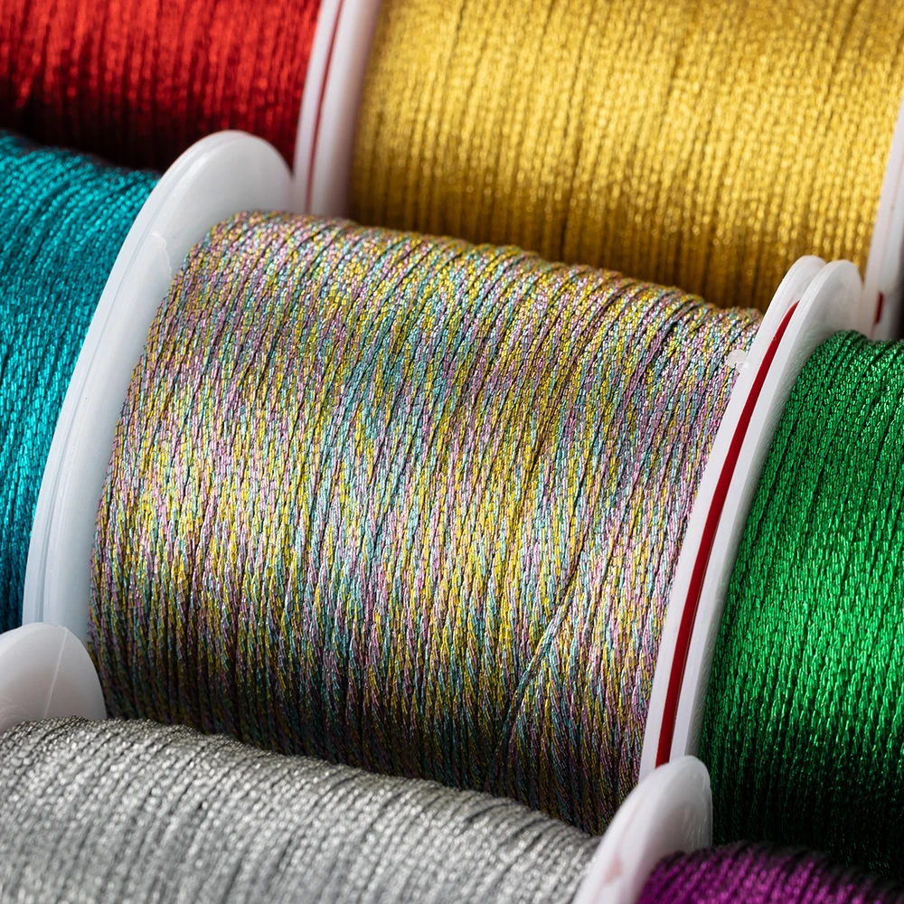 0.2mmX100m/0.4mmX50m Nylon Cord Rope Beading For DIY Bracelets Necklaces Braided String Jewelry Sewing Thread Craft Accessory