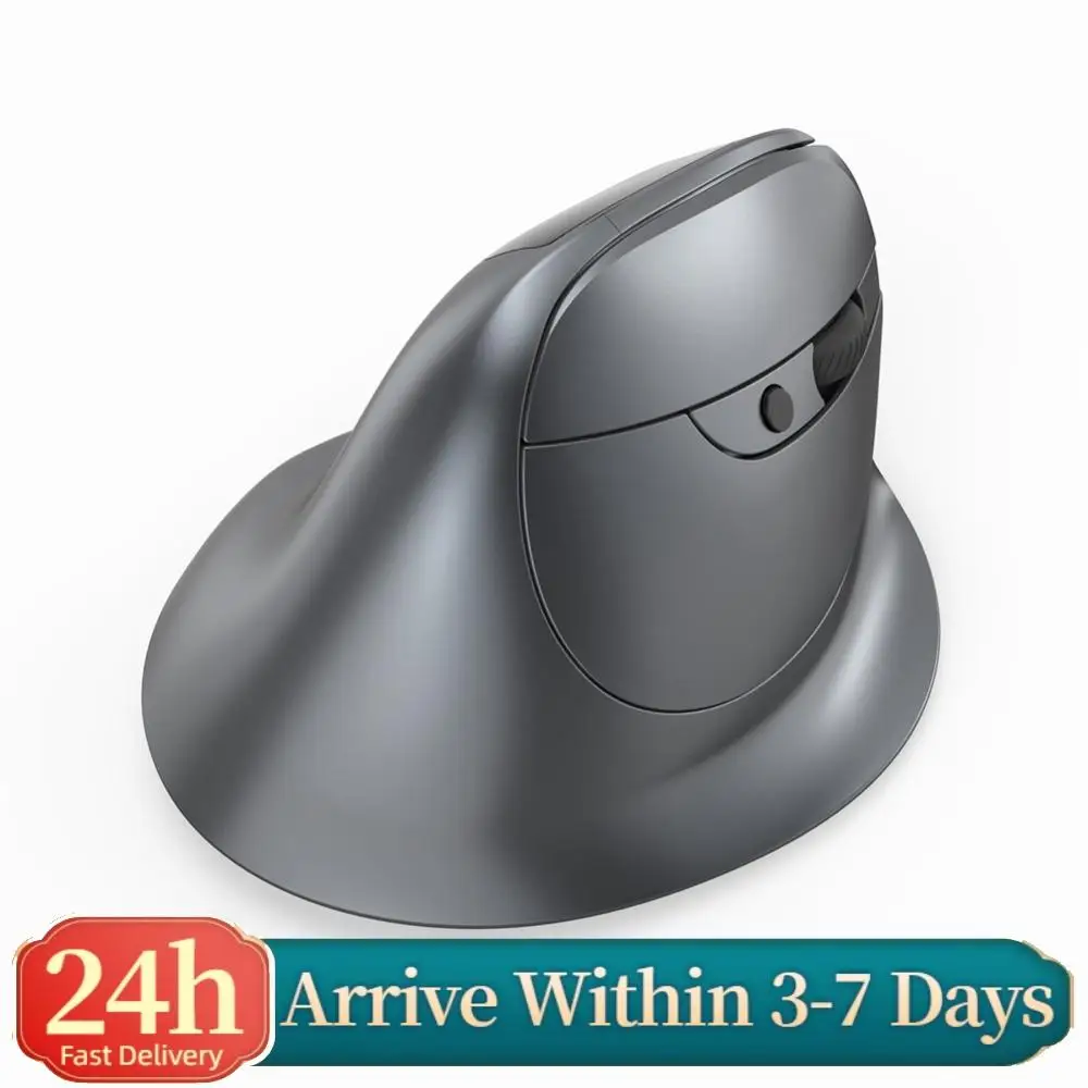 F-26C Vertical Gamer Mice Ergonomic 3200DPI Optical Gamer Mouse 8 Buttons 2.4G Rechargeable for PC Laptop for Office Home