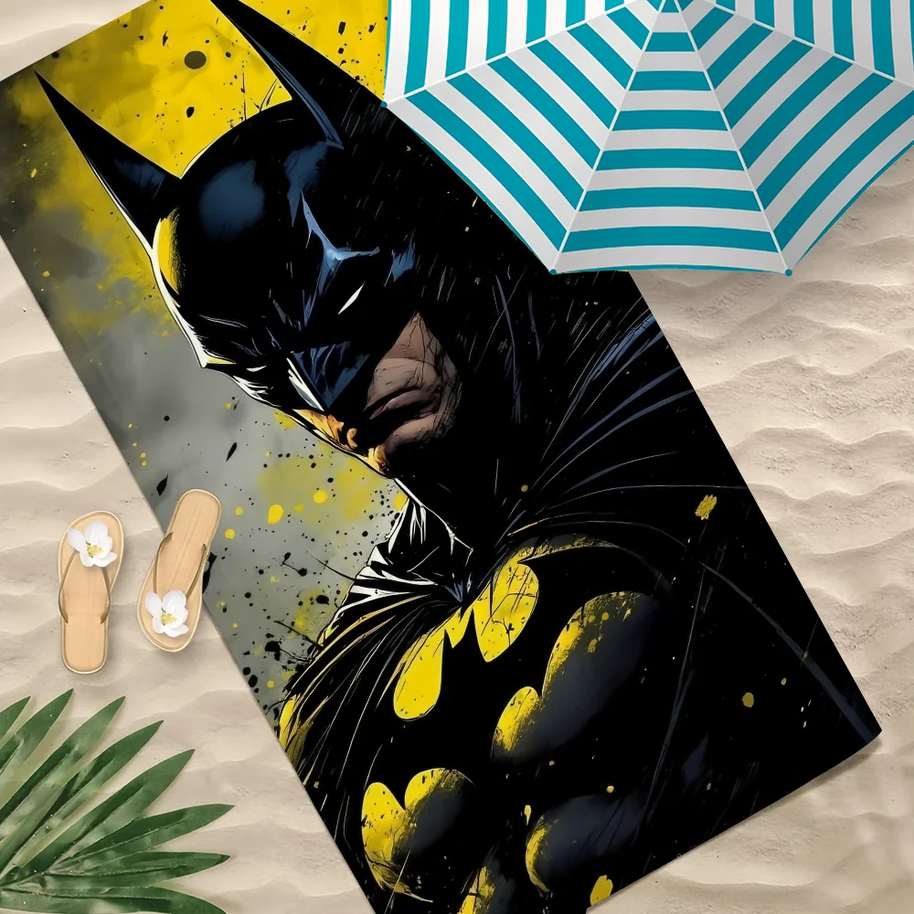 B-Batman-n Towel Beach Quick Dry Soft Pool Towels Gift for Travel Gym Shower Camping sports