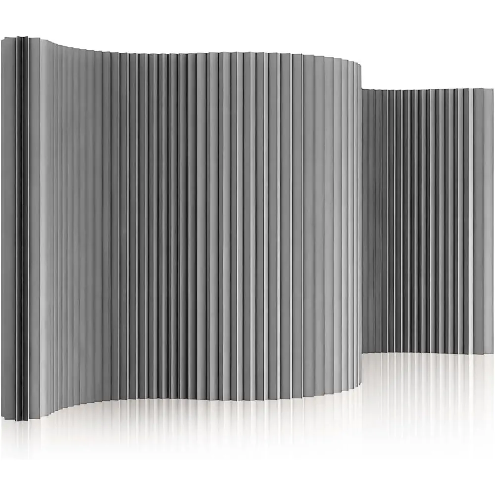 Paper Room Divider,Portable Office Partition Wall,Folding Divider for Office Room, Studio, Dorm & Retail Spaces, Indoor Folding