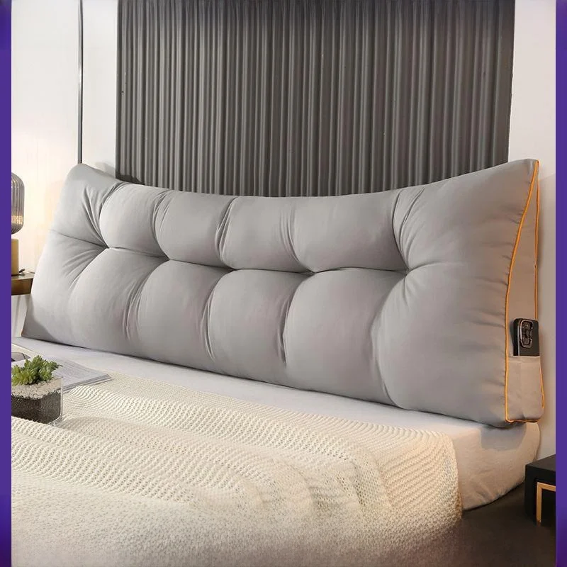 Modern mat e Bede Pillow Tat Headboard Sofa Barest Soft Cuion Double Bed Fabric Cover Pillow