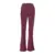 Original logo dark red flared pants