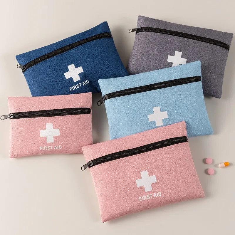 Compact Emergency First Aid Kit Travel Home Outdoor Medical Supplies Storage Bag Portable and Lightweight