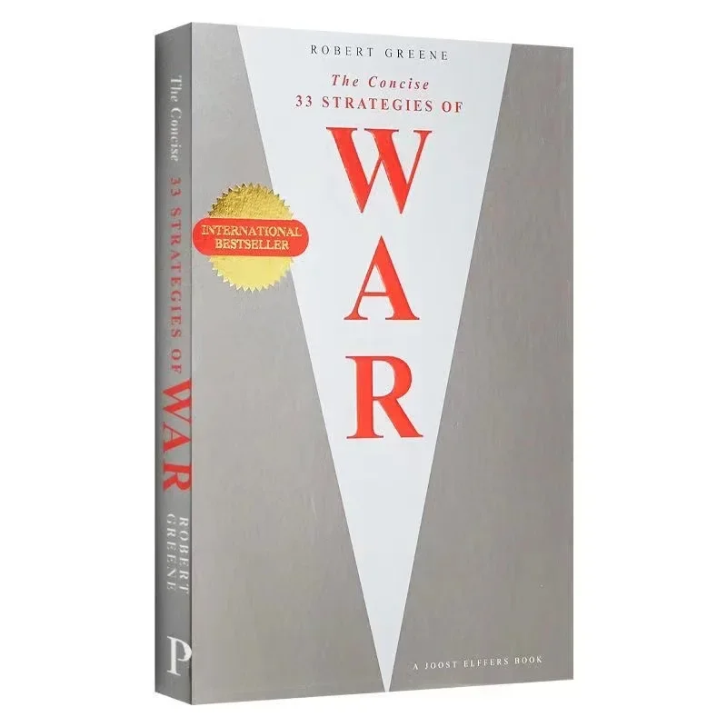 The Concise 33 Strategies of War by Robert Greene Military Strategy History Books Motivational Self-Help English Paperback