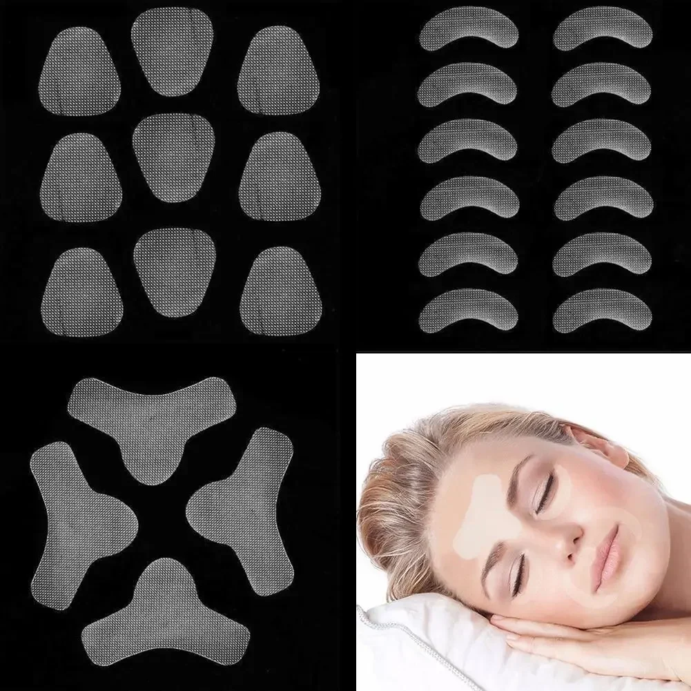 Facial Sagging Tape Pads 12/27/24Pcs Face Skin Care Lift Up Tape V-Shaped Face Lines Makeup Wrinkle Removal Face Skin Care Tools